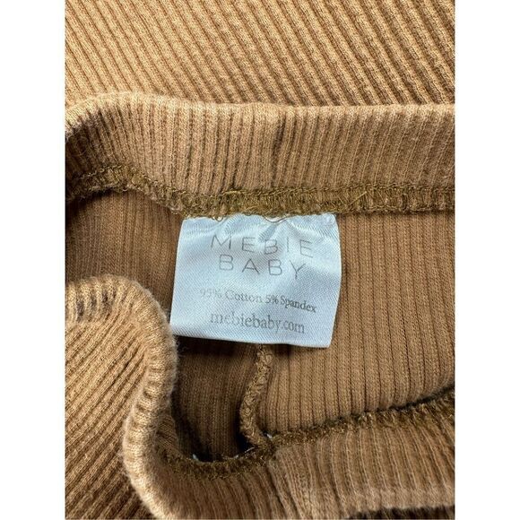 MEBIE BABY Unisex Stretchy Ribbed 2 pc Outfit - Picture 3 of 6